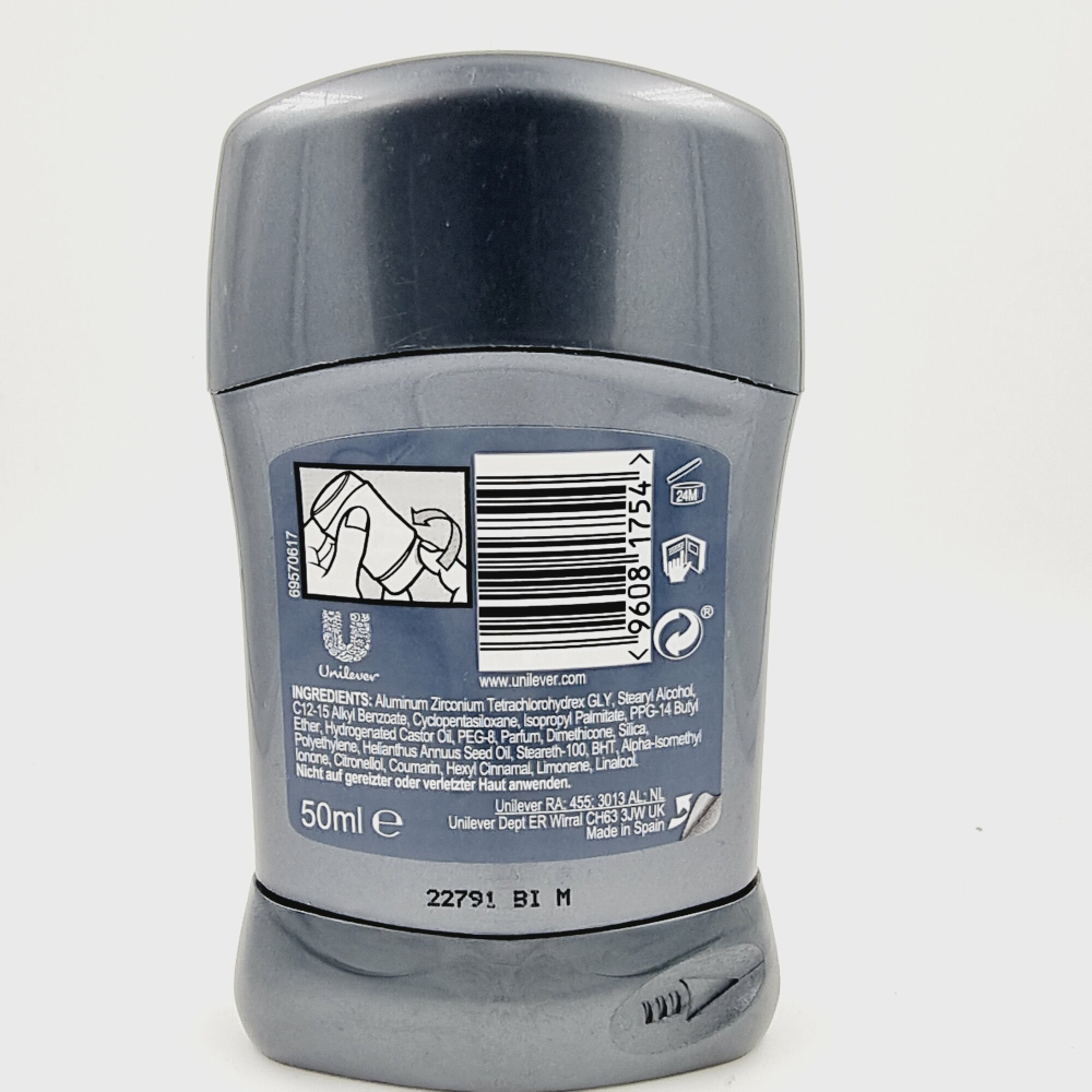 Dove Антиперспирант стик Men + Care, Care Clean  48 ч Comfort Stick  50 мл (Испания)
