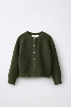 ZARA КАРДИГАН, ХАКИ