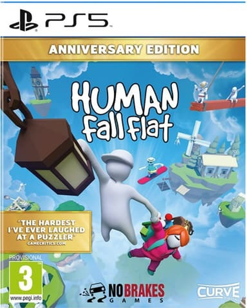 Human: Fall Flat Anniversary Edition (диск для PS5, интерфейс и субтитры на русском языке)
