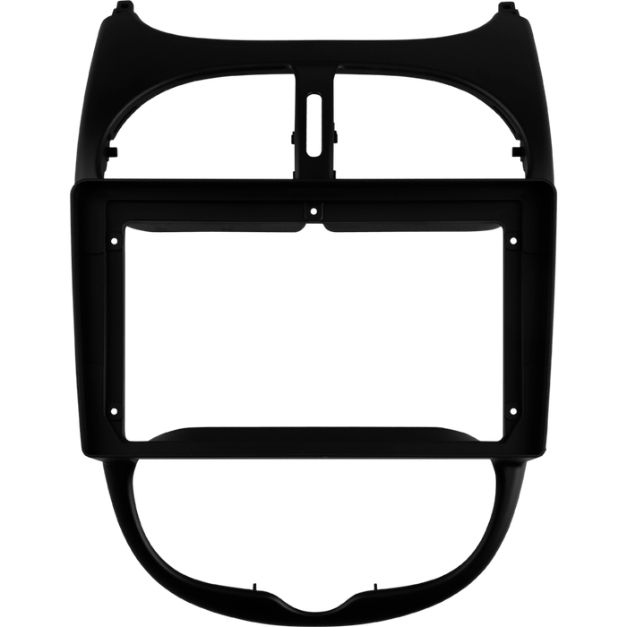 Комплект рамки с разъёмами 9"+can Peugeot 206 1998-2012