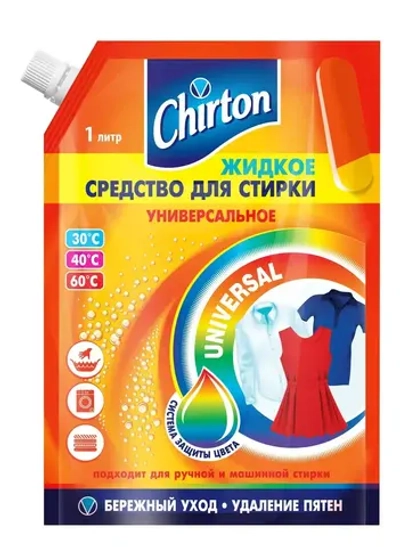 Гель для стирки CHIRTON универсальное 1л