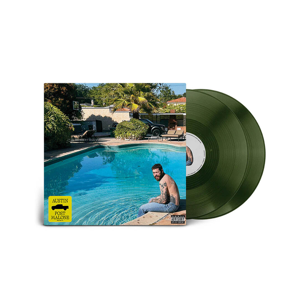 Post Malone - Austin - Olive Green 2LP