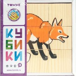 Кубики "Животные леса"