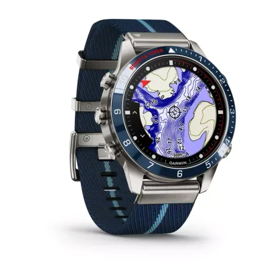 Люксовые мультиспортивные часы Garmin MARQ Captain Gen 2 (010-02648-10)