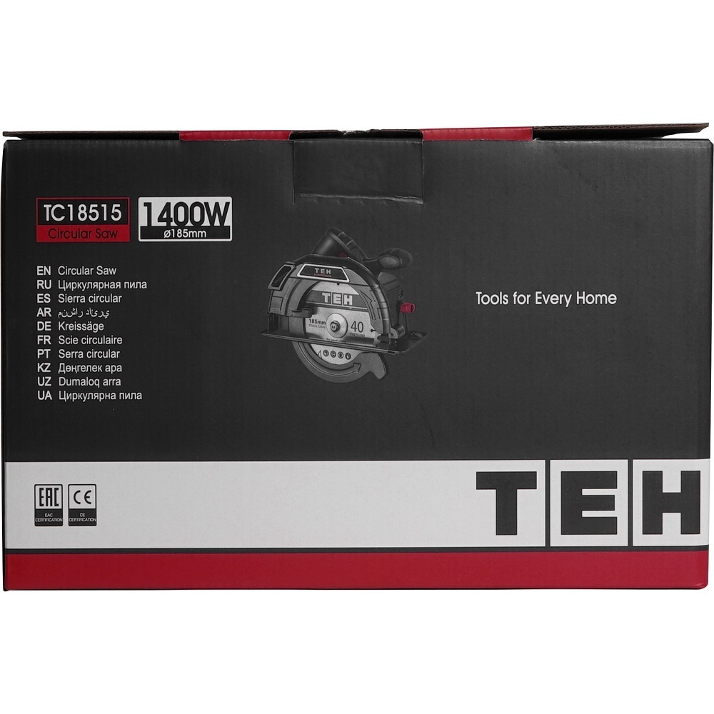 Пила циркулярная TEH TC18515