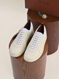 Бежевые кроссовки Loro Piana Soho 2.0 Walk