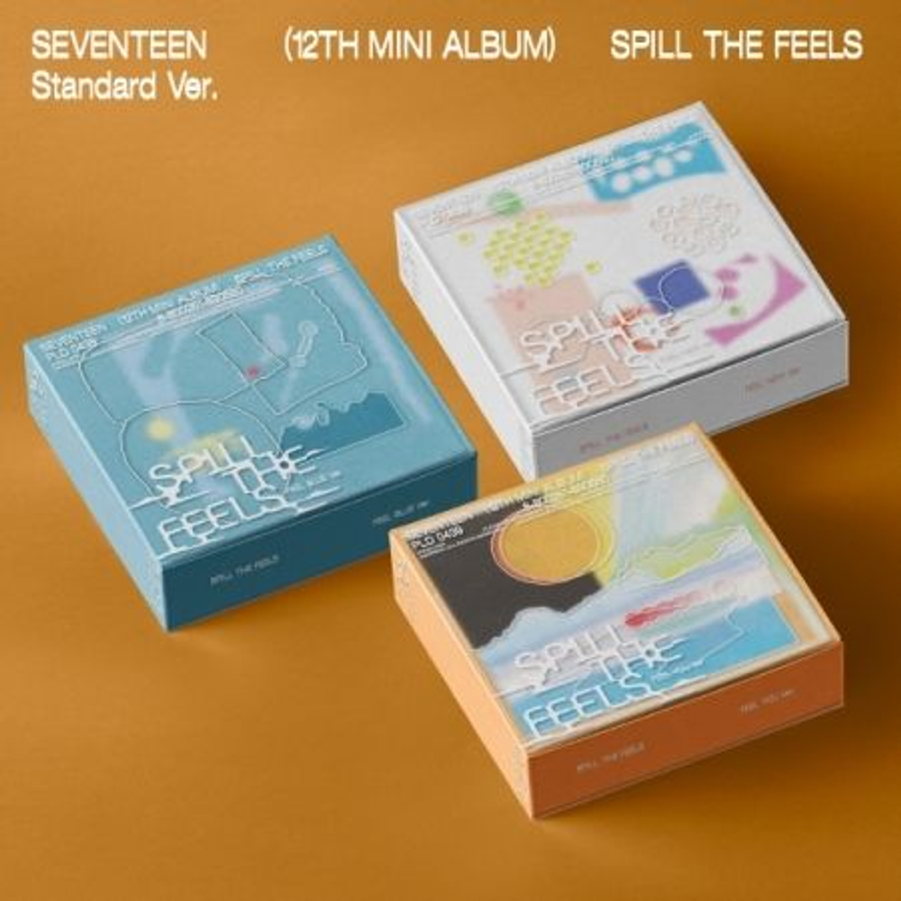 Альбом SEVENTEEN - SPILL THE FEELS 12th Mini Album STANDARD RANDOM Version
