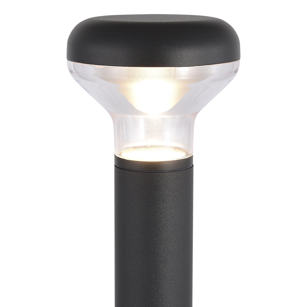 Светильник светодиодный, темно-серый, LED, 6