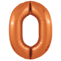 Цифра 0 папайя 40" Agura