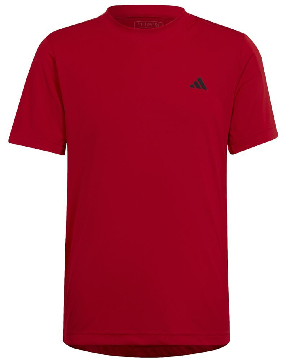 Футболка для мальчика теннисная Adidas Boys Club Tee - better scarlet