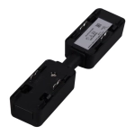 RL 06201 power straight connector BK Reluce