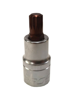 Головка-бита SPLINE 12-лучевая Premium M8 1/2''(L-55мм) Forsage F-34805508 Premium