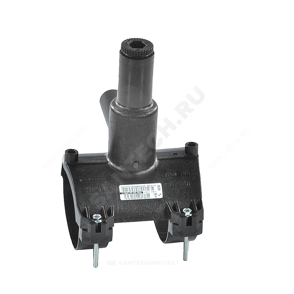Седелка электросварная ПЭ100 Дн 90х63 Ру16 SDR11 с фрезой EUROSTANDARD 2130169063