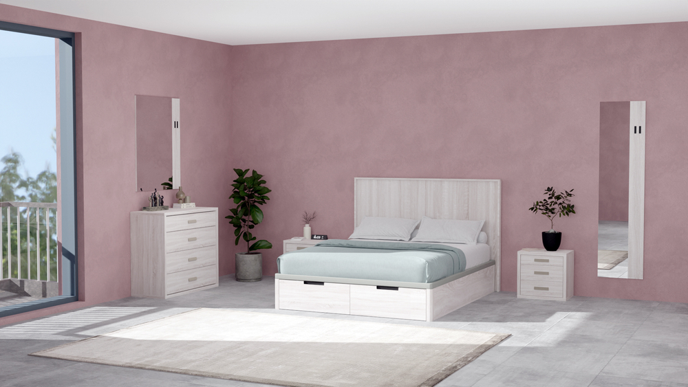 Кровать Drawer/Kubik 160*200 Nordico Contorno/Nordico - Koala Beds