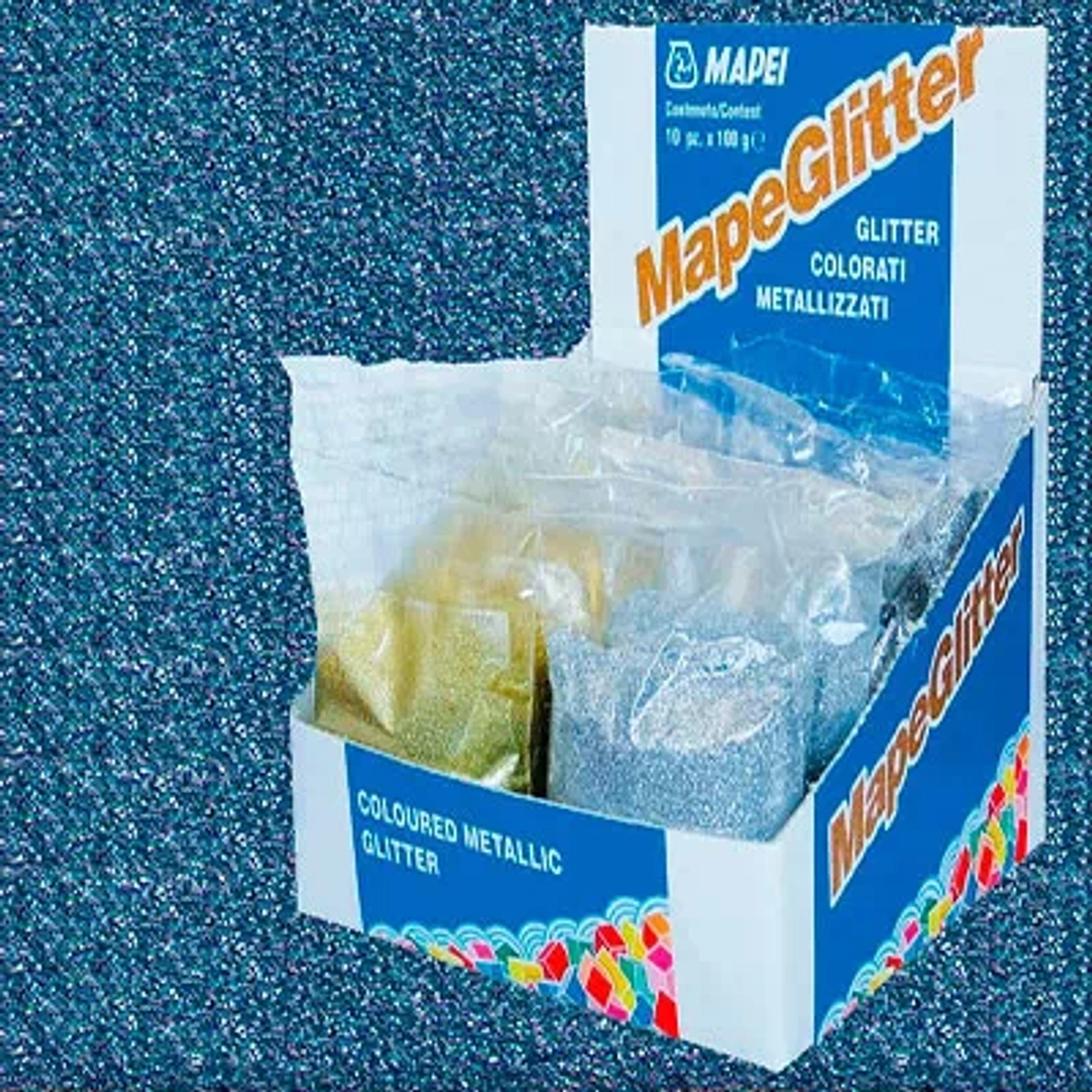 Блестки для затирки Mapei Mapeglitter №217 Pastel sky (голубой) 0,1кг