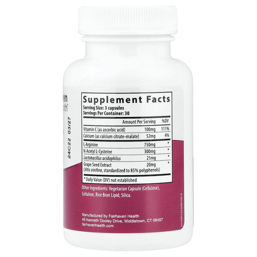Fairhaven Health, Fertilecm®, для женщин, 90 капсул