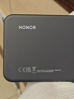 Задняя крышка ОPИГИHAЛ для Honor 400 Pro (DNP-NX9) - задняя стеклянная панель. Цвет: Чёрный / Black