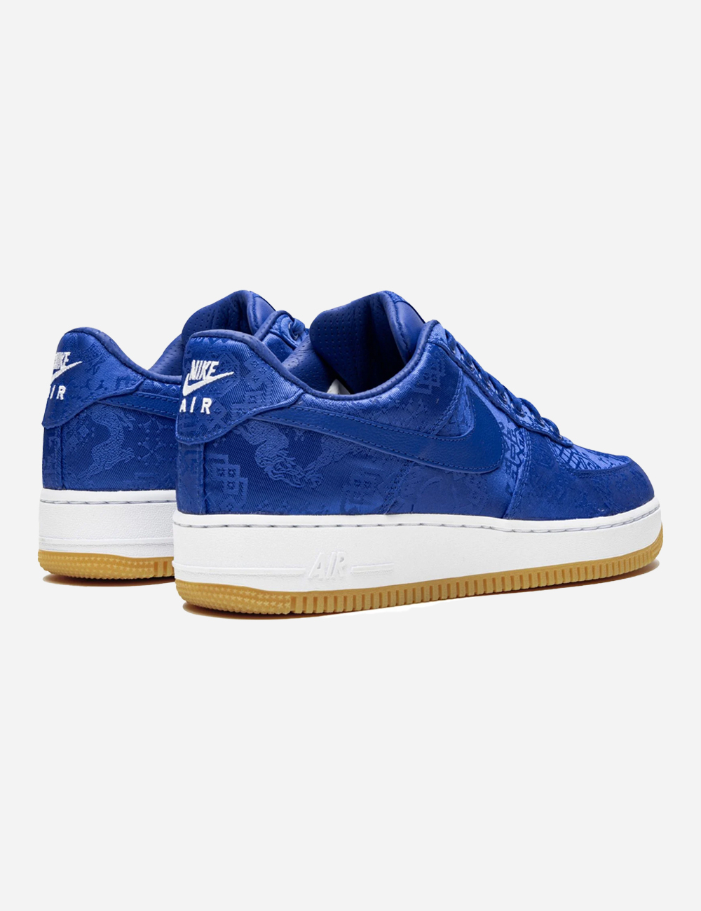 CLOT x Nike Air Force 1 "Blue Silk"