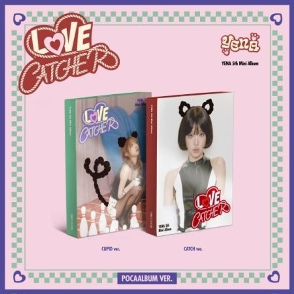 Альбом YENA - LOVE CATCHER 5th Mini Album POCAALBUM 2 Version SET