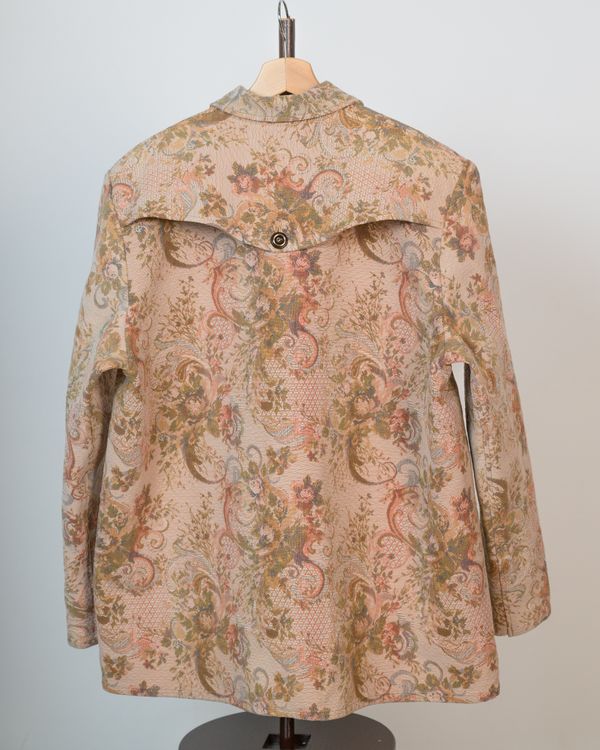 Куртка из Антикварного Гобелена/Antique Gobelin Jacket бежевая - фото 2