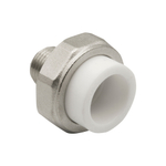 Муфта комб. разъемная, нар 25х1/2" EVER® БЕЛЫЙ штрихкод (Россия)