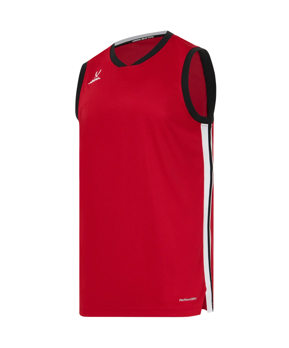 Майка баскетбольная JÖGEL DIVISION PerFormDRY Jersey R2, красный