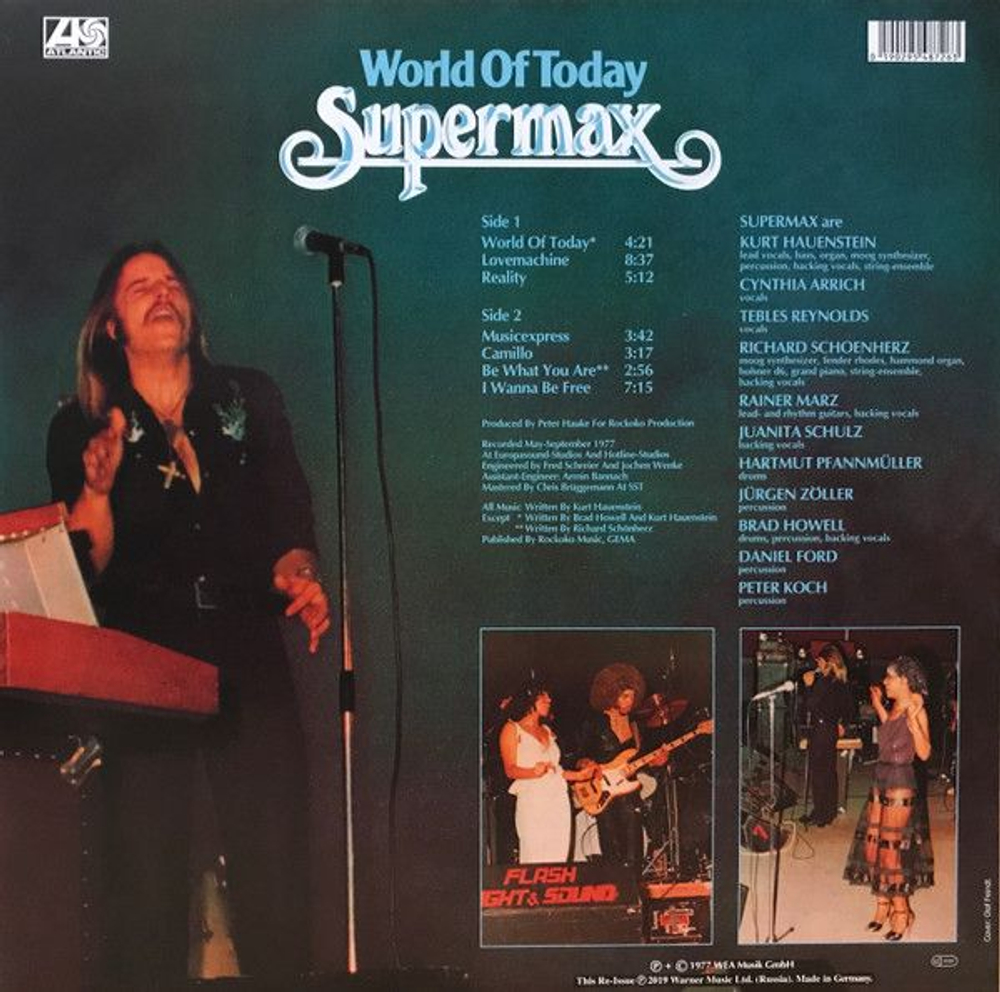 Supermax — World Of Today (LP)