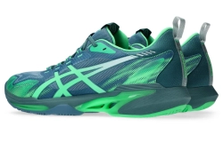 Мужские кроссовки для Padel Asics Sonicsmash FF - saba blue/vital green