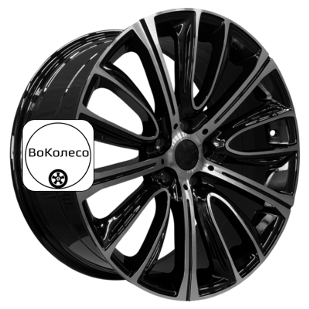8,5x18/5x112 ET30 D66,6 5241 Gloss Black Machine Face (PDW) PDW