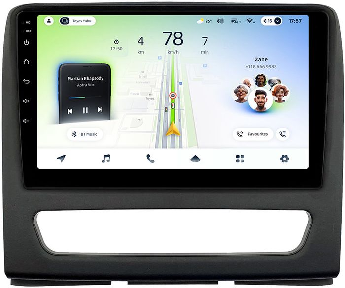 Магнитола для Sollers Atlant 2022+ - Teyes CC4L монитор 9" IPS, Android 14, Быстрая, Snapdragon 662, CarPlay, 4G SIM-слот
