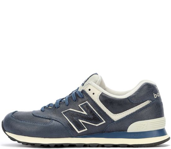 Кроссовки New Balance 574 Leather Blue