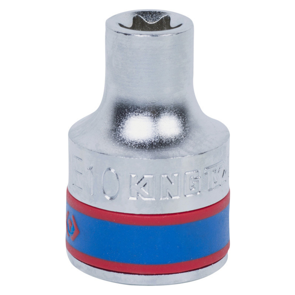 KING TONY (337510M) Головка торцевая TORX Е-стандарт 3/8", E10