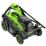 Газонокосилка аккумуляторная Greenworks GD24X2LM361, 2х24V, 36 см, бесщеточная, c 2хАКБ 4Ач и двойным ЗУ (2520707UD)