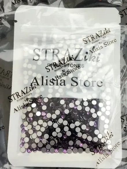 Стразы холодной фиксации стекло ss16 Tanzanite