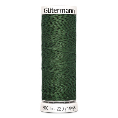 01 Нить Sew-All 100/200 м для всех материалов, 100% полиэстер Gutermann 748277 (561 серо-зеленый)