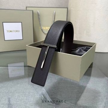 Ремень чёрный от Tom Ford BP5-333949
