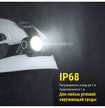 Фонарь налобный Nitecore HC35 2700 люмен дальность 134м магнитное основание