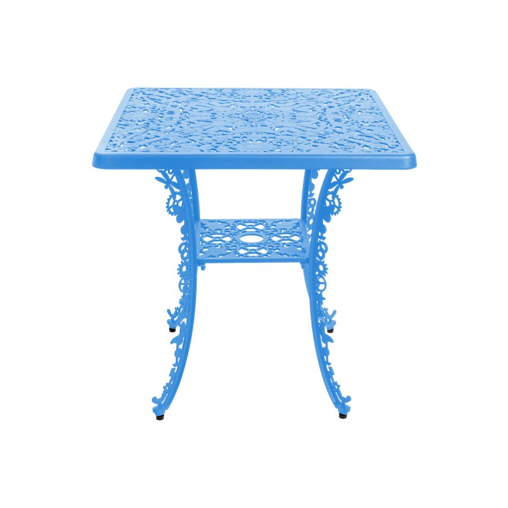 Стол Seletti Aluminium Square Blue, синий