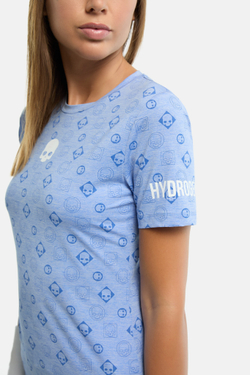 Женская футболка Hydrogen LOGO ALL OVER TECH T-SHIRT (D01006-233)