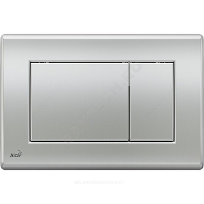 Кнопка для инсталляции хром матовая Alca Plast M272