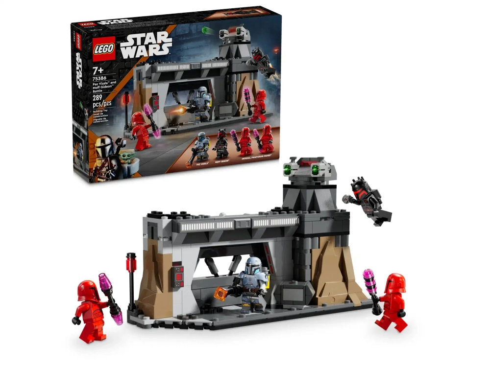 Конструктор LEGO Star Wars 75386 Битва Паз Визслы и Моффа Гидеона