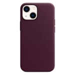Кожаный чехол с поддержкой MagSafe Apple Leather Case для iPhone 13 mini, Dark Cherry (Темная вишня)