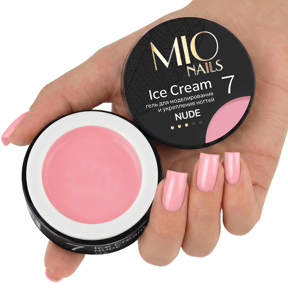 Гель Ice Cream NUDE №07 MIO Nails 13 г