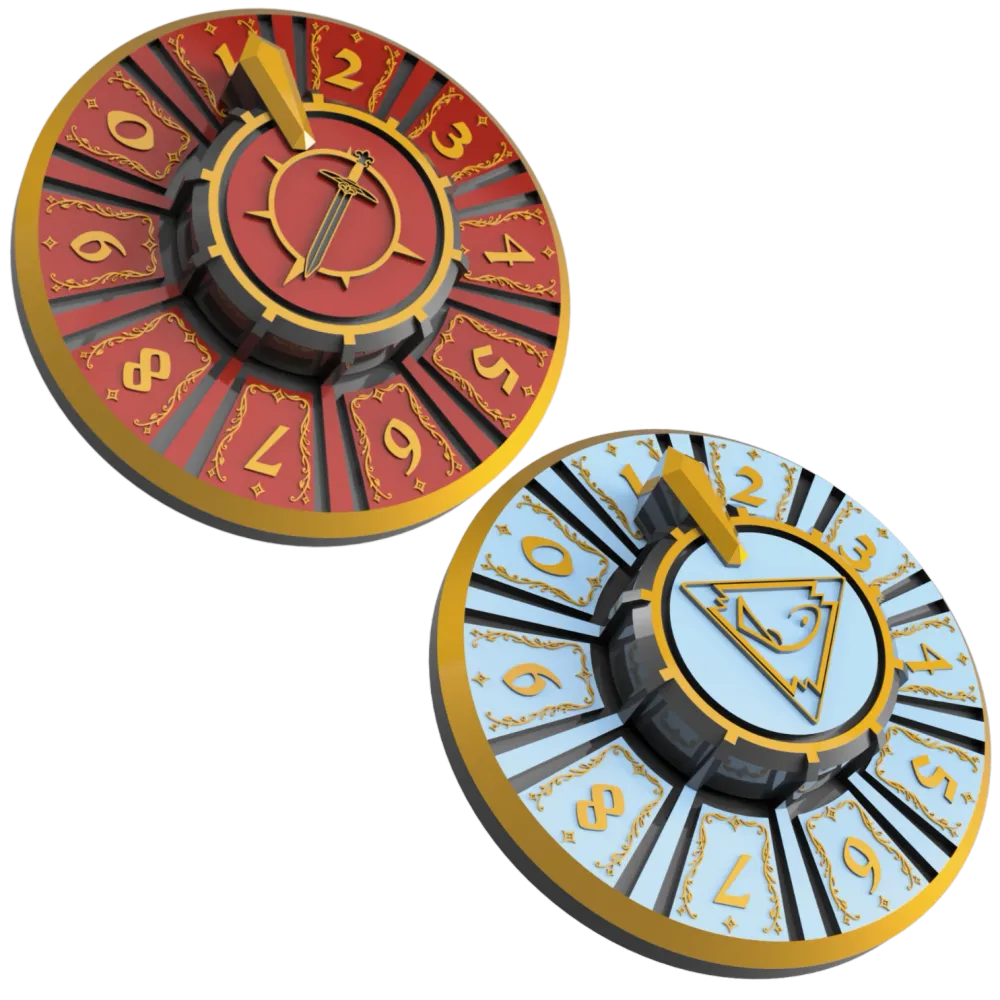The Lord of the Rings™: Ascension™ Metal Runes &amp; Power Trackers