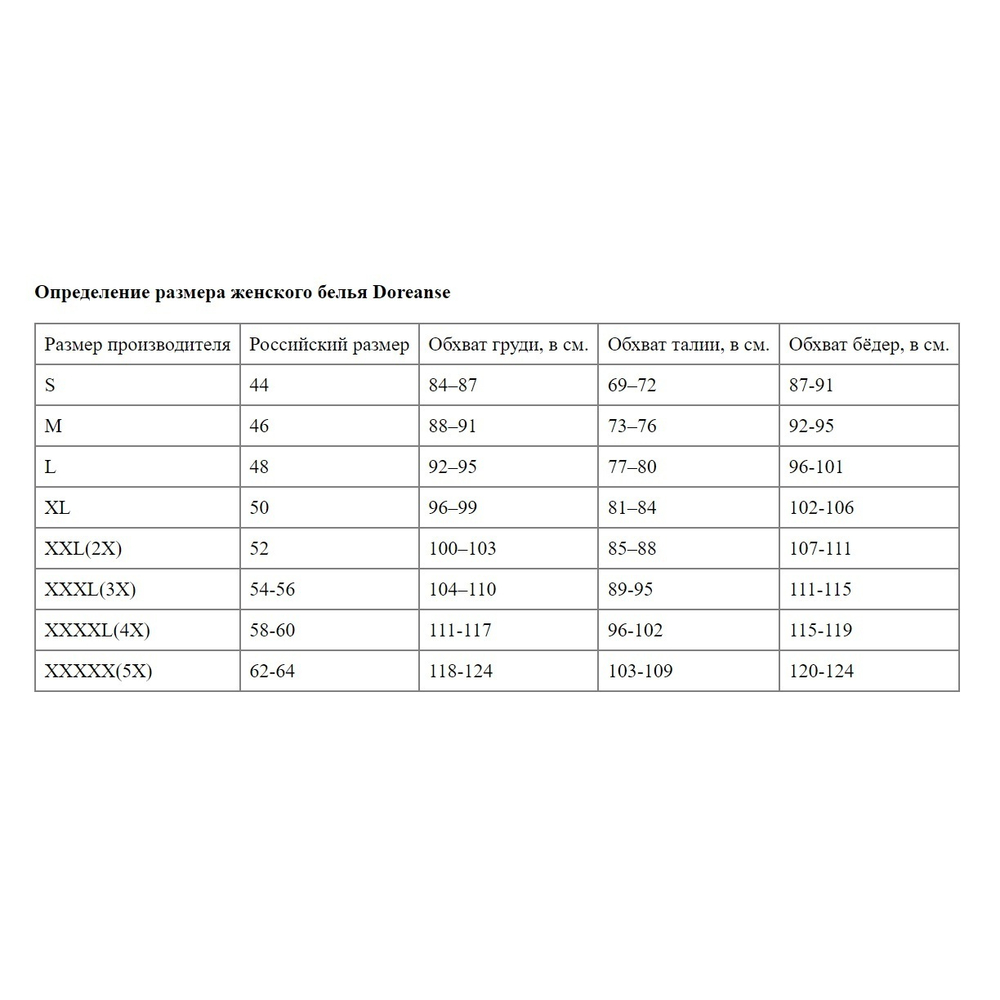 Женский топ без бретелей Doreanse Essentials (Размер: S) (Цвет: черный)