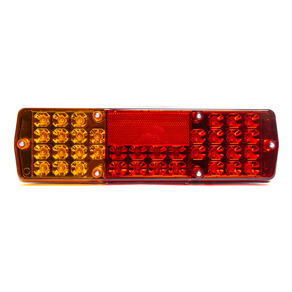 ФП130-01 LED AE Фонарь задний, КамАЗ, ЗИЛ, ГАЗ, левый, светодиодный, с подсветкой номера, 12/24 В