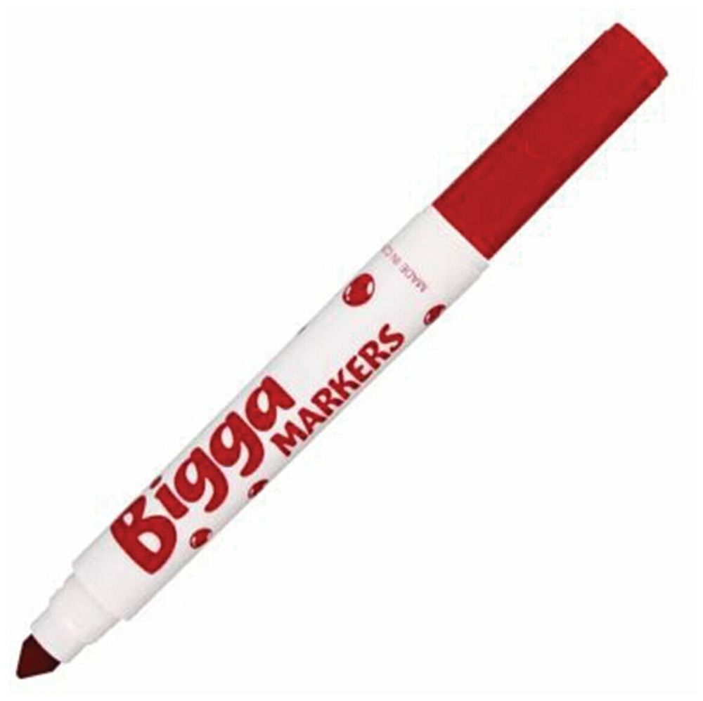 Фломастеры утолщенные 12 ЦВЕТОВ CENTROPEN "Bigga Markers", смываемые, вентилируемый колпачок, 7650/8KK, 7 7650 1201