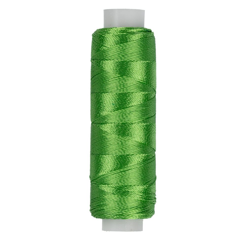 Нитки вышивальные Gamma V150/2, 10х200 ярдов, 3246 т.салатовый