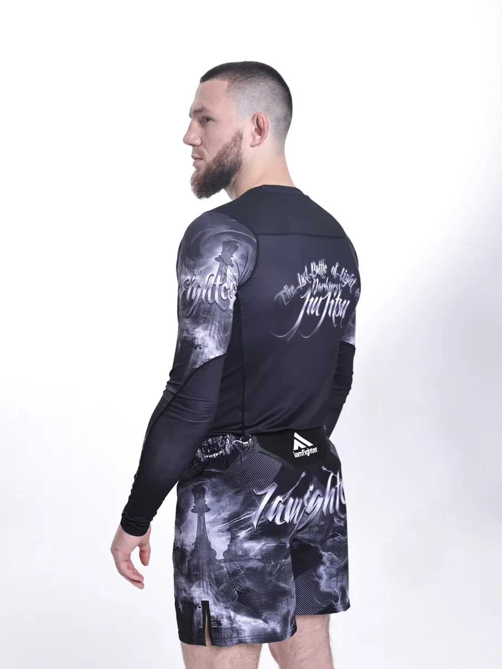 Рашгард мма с длинным рукавом форма для тренировок mma