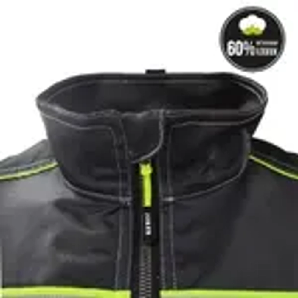 Костюм мужской (комплект) т/серый,лимон и чёрный (48-50) 96-100 182-188 КОРВЕТ КОТТОН сер/лим (48-50) 182-188